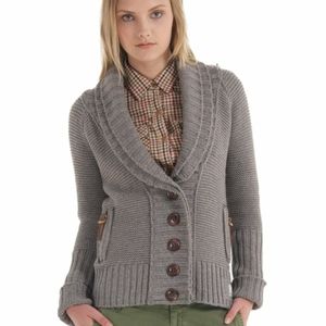 Superdry knitwear edition shawl collar cardigan